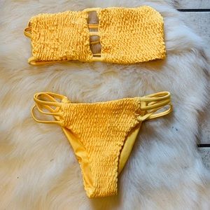 Yellow Shein 2 Piece Bikini 👙